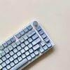 1STPLAYER CLEAR 75% MDA PBT KEYCAPS 81 KEYS WITH KNOB WIRELESS KEYBOARD