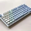 1STPLAYER CLEAR 75% MDA PBT KEYCAPS 81 KEYS WITH KNOB WIRELESS KEYBOARD