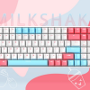 Gplanet colorful PBT keycaps for RK100 RK84 RK68 OEM profile คีย์แคป PBT สำหรับคีย์บอร์ด RK