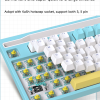 Royal Kludge H87 TKL Special U-Socket/ Knob One-Key Switching / USB HUB / 3 Mode/ RGB hot-swappable