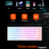 Royal Kludge RK84 RGB Hot swap คีย์บอร์ดเกมมิ่ง 3 mode ไร้สายบลูทูธและมีสาย เปลี่ยนสวิตซ์ได้ เลเซอร์ไทย - English