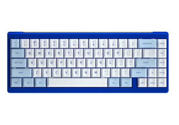 Idobao cherry profile IK Blue keycaps สำหรับ 67, 80, 87 เลย์เอ้าท์