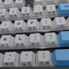Idobao cherry profile IK Blue keycaps สำหรับ 67, 80, 87 เลย์เอ้าท์ 95 คีย์