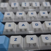 Idobao cherry profile IK Blue keycaps สำหรับ 67, 80, 87 เลย์เอ้าท์ 95 คีย์