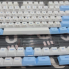 Idobao cherry profile IK Blue keycaps สำหรับ 67, 80, 87 เลย์เอ้าท์ 95 คีย์