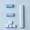 Gplanet PBT material 6.25u OEM height Pastel color keycaps