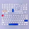 GPlanet เซ็ตปุ่มคีย์แคป OEM โปรไฟล์ White / Gray Soy Milk Keycaps