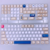 GPlanet เซ็ตปุ่มคีย์แคป OEM โปรไฟล์ White / Gray Soy Milk Keycaps