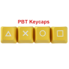 Gplanet ชุดคีย์แคป PBT-Custom Colorful PBT Keycaps set for all the mechanical keyboard