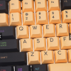 KBDFANS CHERRY PROFILE DYE-SUB CHEESE KEYCAPS คีย์แคป 127 คีย์ วัสดุ PBT-C0091