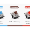 RK RGB SMD switch สวิทช์ Mechanical จาก RK รองรับแสงลอด x 1 ตัว