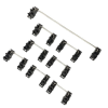 Durock Stabilizer Mechanical Keyboard Plate Mounted สีดำ สำหรับ คีย์บอร์ดขนาด 60% 65% 75% TKL