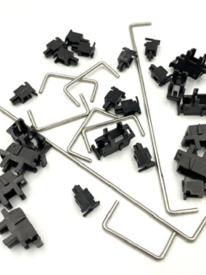 Durock Stabilizer Mechanical Keyboard Plate Mounted สีดำ สำหรับ คีย์บอร์ดขนาด 60% 65% 75% TKL