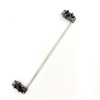 Durock Stabilizer Mechanical Keyboard Plate Mounted สีดำ สำหรับ คีย์บอร์ดขนาด 60% 65% 75% TKL
