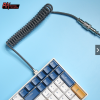 Royal Kludge Custom Coiled Cable for Mechanical Keyboard สายคัสต้อมคีย์บอร์ดแบบคอยล์ จาก RK
