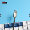 Royal Kludge Custom Coiled Cable for Mechanical Keyboard สายคัสต้อมคีย์บอร์ดแบบคอยล์ จาก RK