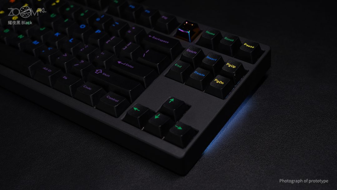 [พร้อมส่ง] ZOOM TKL ESSENTIAL EDITION-Black คัสต้อมคีย์บอร์ดคิทเลเอ้าท์ TKL 87 คีย์