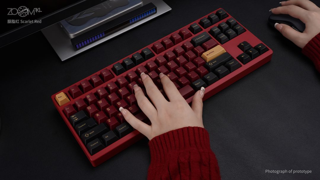 ZOOM TKL EE ESSENTIAL EDITION-Scarlet Red