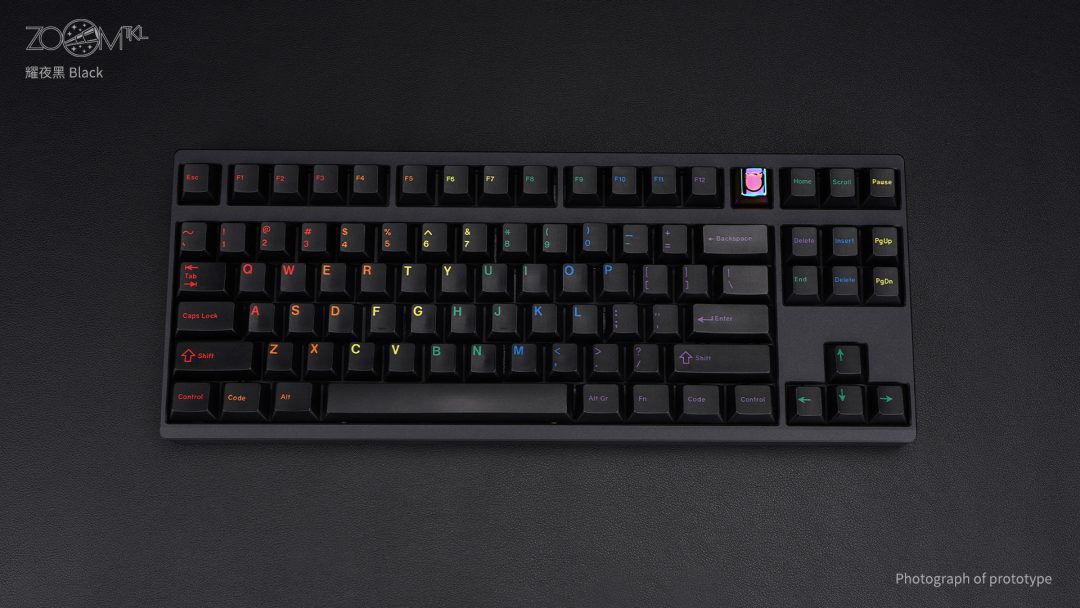 [พร้อมส่ง] ZOOM TKL ESSENTIAL EDITION-Black คัสต้อมคีย์บอร์ดคิทเลเอ้าท์ TKL 87 คีย์