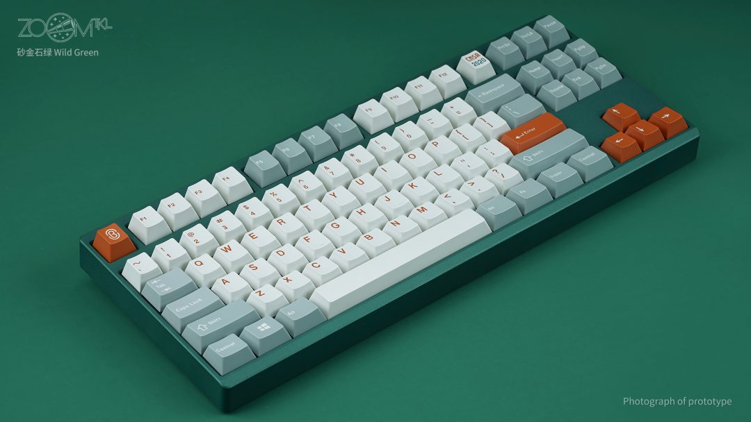 [พร้อมส่ง] ZOOM TKL ESSENTIAL EDITION-Wild Green คัสต้อมคีย์บอร์ดคิทเลเอ้าท์