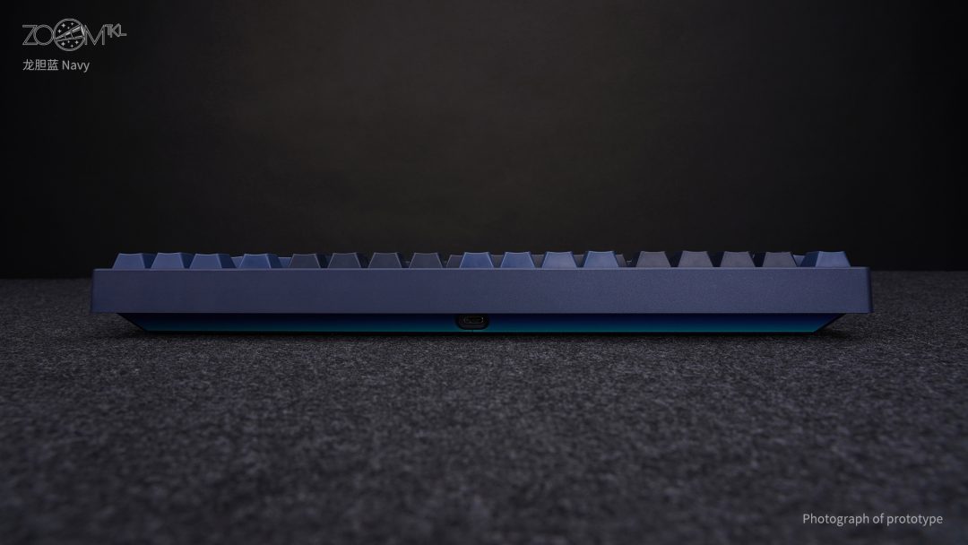 [พร้อมส่ง] ZOOM TKL ESSENTIAL EDITION-Navy คัสต้อมคีย์บอร์ดคิทเลเอ้าท์ TKL 87 คีย์