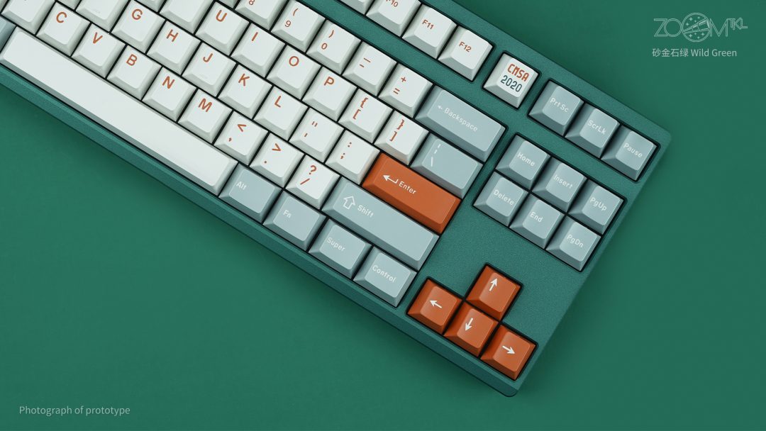 [พร้อมส่ง] ZOOM TKL ESSENTIAL EDITION-Wild Green คัสต้อมคีย์บอร์ดคิทเลเอ้าท์