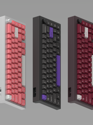 FinalKey V65 R2 Kit Wireless คีย์บอร์ด knob เคสอลู ไร้สาย แถมคีย์แคป