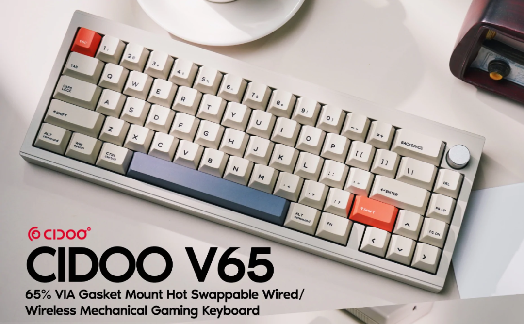 EPOMAKER CIDOO V65 65% Hot-Swap Wireless