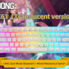 SKYLOONG GK61 ABS/Translucent Pudding Keycaps/LITE GASKET/มีให้เลือก 3 แบบ WIRED,DUAL,TRIPPLE Mode