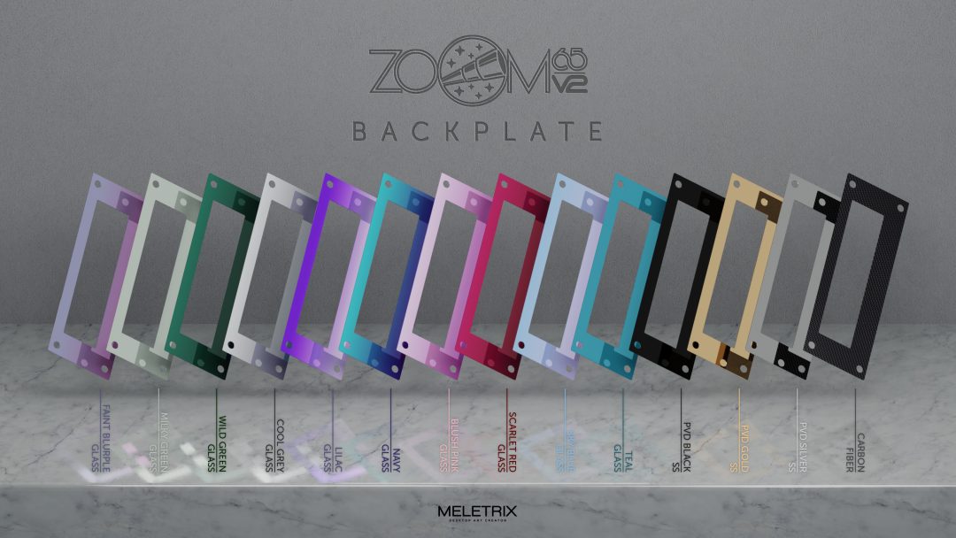 Wuque Studio Zoom65 EE V2 Extra Back Plate Kit