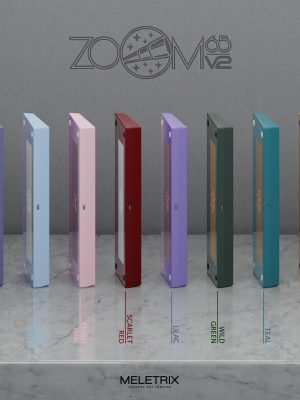 WuqueStudio Zoom65 Essential Edition V2 คีย์บอร์ด RGB คัสต้อม ไร้สาย