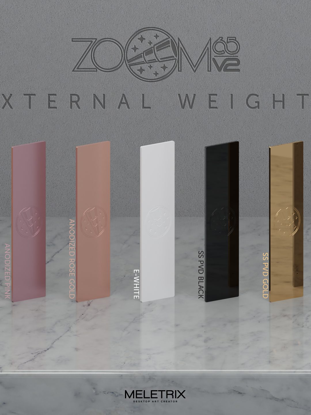 Wuque Studio Zoom65 EE V2 Extra External Weight