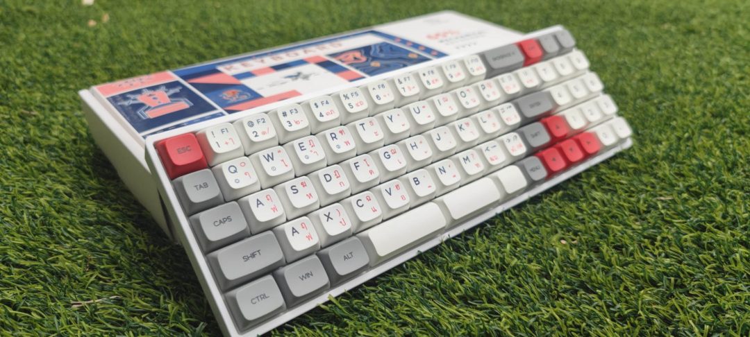 SKYLOONG GK73XS SPLIT SPACEBAR คีย์บอร์ดไร้สาย 68%,73 KEYS WITH NUMPAD-USB/BLUETOOTH DUAL MODE