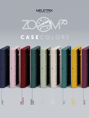 Pre-order (Oct 2023) Wired Meletrix Zoom 75 Essential Edition By WuqueStudio - รุ่นใช้สายเท่านั้น Wired Model