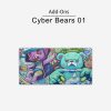 Cyber Bears 01 Badge Pre-order (Nov 2023) ZOOM75 ADD-ONS: EXTRA BADGE & MODULAR