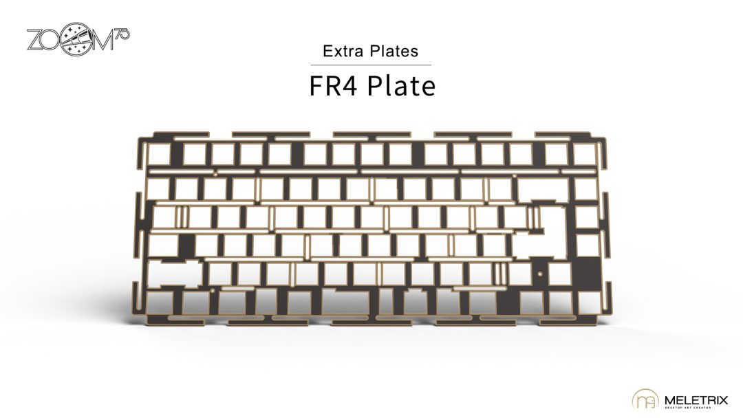 Pre-order (Nov 2023) ZOOM75 ADD-ONS: PCB, PLATE AND OTHERS