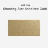 Shooting Star Anodized Gold Badge Pre-order (Nov 2023) ZOOM75 ADD-ONS: EXTRA BADGE & MODULAR