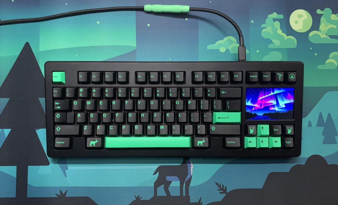 [Groupbuy] SAM S80 V2 with 3.5-inch IPS Screen R2 คีย์บอร์ด Wired พร้อมจอ IPS 3.5" จาก Not From Sam