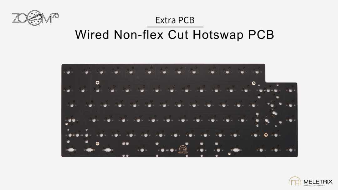 Pre-order (Nov 2023) ZOOM75 ADD-ONS: PCB, PLATE AND OTHERS