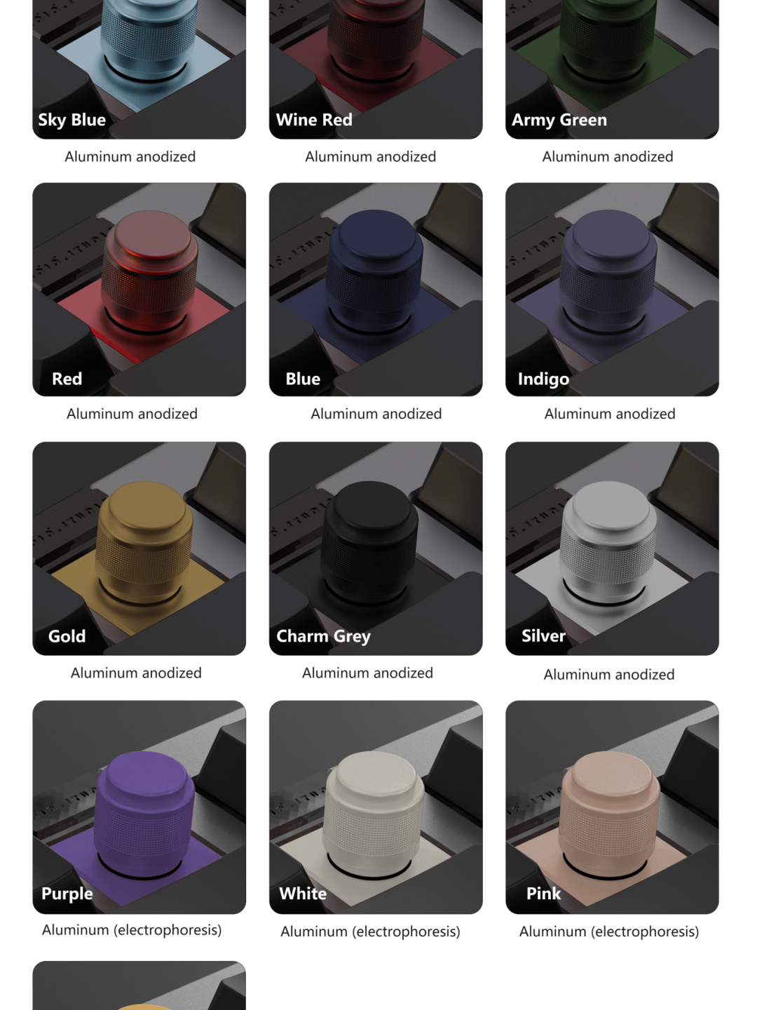 [Groupbuy] Jojo Studio M98 Accessories: Knob