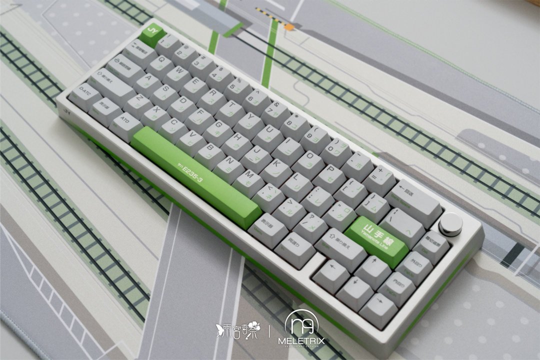 [Group Buy] Zoom65V2 x Yamanote Line Theme Keyboard Kit