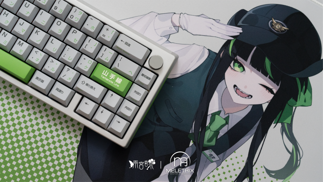 [Group Buy] Zoom65V2 x Yamanote Line Theme Keyboard Kit