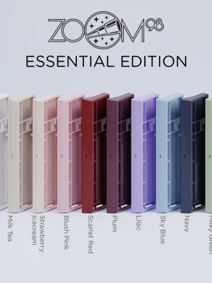 [Groupbuy] Meletrix ZOOM98 Wired 98% Layout Keyboard Kit (ชุดคิทแบบสาย)